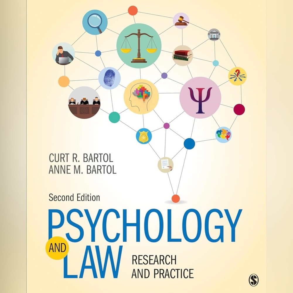 Psychology & Law  - Research & Practice textbook 2nd edition